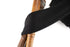 Black Wide Knit Trim Ribbon Straps Hollow Tube Tubular 2 inches width x 10 yards